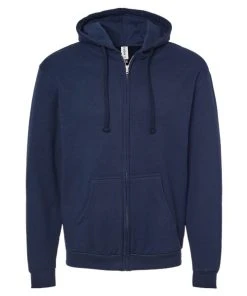 Tultex Unisex Full-Zip Hooded Sweatshirt 44 Tultex Unisex Full-Zip Hooded Sweatshirt -Bulkthreads store 134599473.