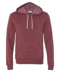 Alternative Men's Challenger Eco-Fleece Hooded Sweatshirt -Bulkthreads store 134604234.
