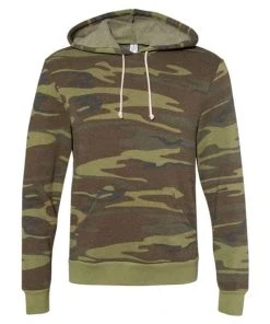 Alternative Men's Challenger Eco-Fleece Hooded Sweatshirt -Bulkthreads store 134604257.