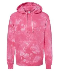 Independent Trading Co. Men's Midweight Tie-Dyed Hooded Sweatshirt -Bulkthreads store 134606502.