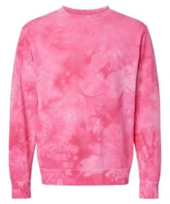 Independent Trading Co. Men's Midweight Tie-Dyed Sweatshirt -Bulkthreads store 134606508.