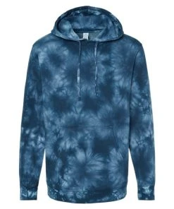 Independent Trading Co. Men's Midweight Tie-Dyed Hooded Sweatshirt -Bulkthreads store 134606518.