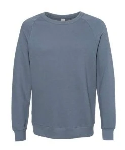Alternative Men's Champ Lightweight Eco-Washed French Terry Pullover -Bulkthreads store 134606546.