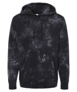 Independent Trading Co. Men's Midweight Tie-Dyed Hooded Sweatshirt -Bulkthreads store 134606744.
