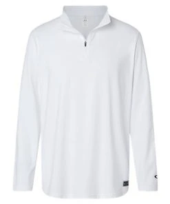 Oakley Men's Team Issue Podium Quarter-Zip Pullover -Bulkthreads store 134606748.
