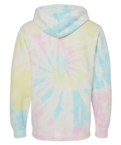 Independent Trading Co. Men's Midweight Tie-Dyed Hooded Sweatshirt -Bulkthreads store 134606763.
