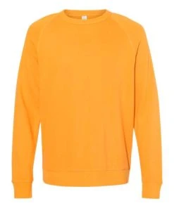 Alternative Men's Champ Lightweight Eco-Washed French Terry Pullover -Bulkthreads store 134606840.