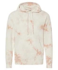 Independent Trading Co. Men's Midweight Tie-Dyed Hooded Sweatshirt -Bulkthreads store 134607020.
