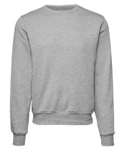 BELLA + CANVAS Unisex Sponge Fleece Classic Crewneck Sweatshirt -Bulkthreads store 134607064.