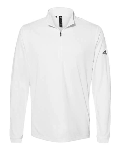Adidas Men's Lightweight Quarter-Zip Pullover 6 Adidas Men's Lightweight Quarter-Zip Pullover - Image 6