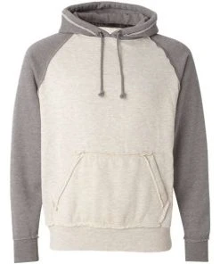 J. America Men's Vintage Heather Hooded Sweatshirt -Bulkthreads store 134607592.