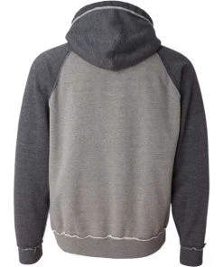 J. America Men's Vintage Heather Hooded Sweatshirt -Bulkthreads store 134607602.