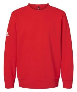 Adidas Men's Fleece Crewneck Sweatshirt -Bulkthreads store 134608472.