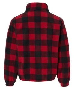 Burnside Polar Fleece Quarter-Zip Pullover -Bulkthreads store 134608757.