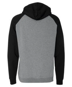 Independent Trading Co. Raglan Hooded Sweatshirt -Bulkthreads store 134608905.