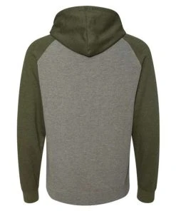 Independent Trading Co. Raglan Hooded Sweatshirt -Bulkthreads store 134609024.