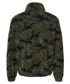 Burnside Polar Fleece Quarter-Zip Pullover -Bulkthreads store 134609040.