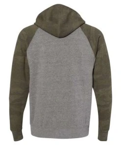 Independent Trading Co. Men's Special Blend Raglan Full-Zip Hooded Sweatshirt -Bulkthreads store 134609198.