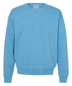 Champion Men's Garment Dyed Crewneck Sweatshirt -Bulkthreads store 134610074.