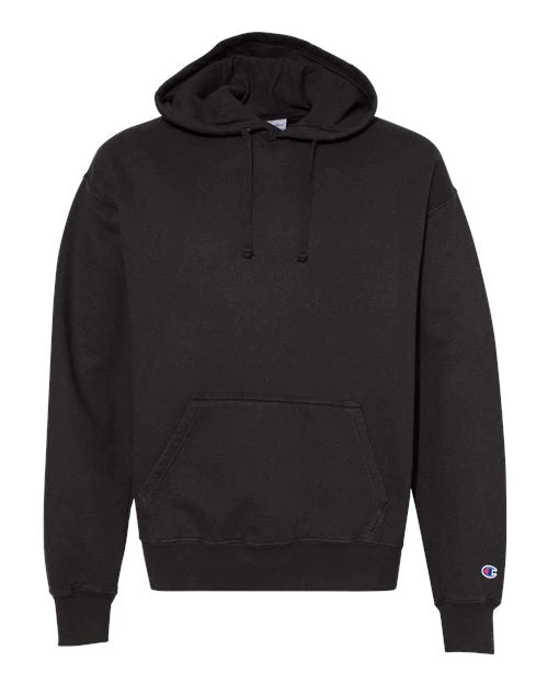 Champion Men's Garment Dyed Hooded Sweatshirt 14 Champion Men's Garment Dyed Hooded Sweatshirt - Image 14