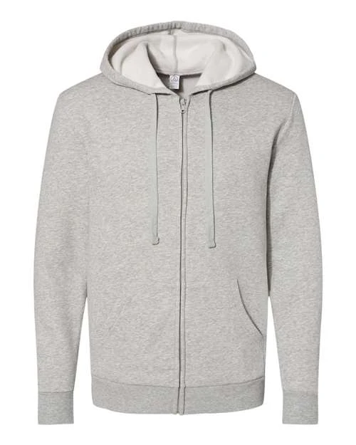 Alternative Men's Eco-Cozy Fleece Zip Hoodie 6 Alternative Men's Eco-Cozy Fleece Zip Hoodie - Image 6