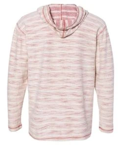 J. America Men's Baja French Terry V-Neck Hooded Pullover 9 J. America Men's Baja French Terry V-Neck Hooded Pullover -Bulkthreads store 134610083.