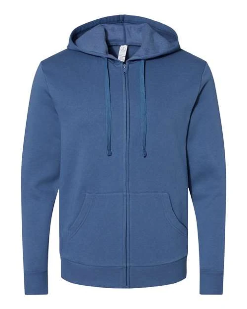 Alternative Men's Eco-Cozy Fleece Zip Hoodie 10 Alternative Men's Eco-Cozy Fleece Zip Hoodie - Image 10
