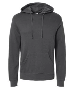 Alternative Men's Challenger Lightweight Eco-Washed French Terry Hooded Pullover -Bulkthreads store 134610586.