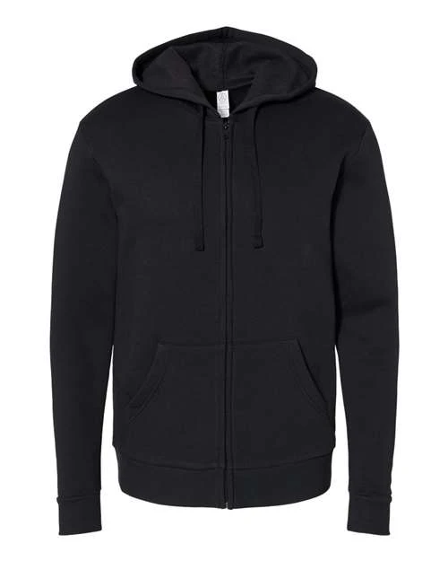 Alternative Men's Eco-Cozy Fleece Zip Hoodie 2 Alternative Men's Eco-Cozy Fleece Zip Hoodie - Image 2