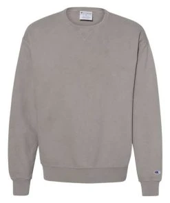 Champion Men's Garment Dyed Crewneck Sweatshirt -Bulkthreads store 134610596.