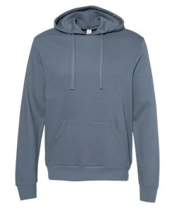 Alternative Men's Challenger Lightweight Eco-Washed French Terry Hooded Pullover -Bulkthreads store 134610796.