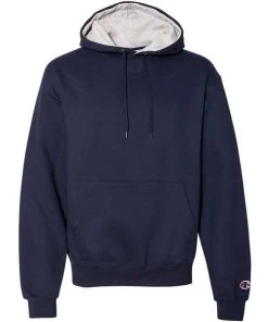 Champion Men's Cotton Max Hooded Sweatshirt -Bulkthreads store 134610802.