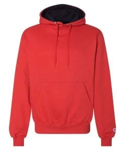 Champion Men's Cotton Max Hooded Sweatshirt -Bulkthreads store 134610926.