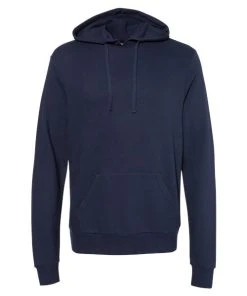 Alternative Men's Challenger Lightweight Eco-Washed French Terry Hooded Pullover -Bulkthreads store 134610944.