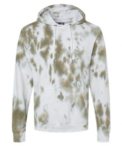 J. America Tie-Dye Fleece Hooded Sweatshirt -Bulkthreads store 134611204.