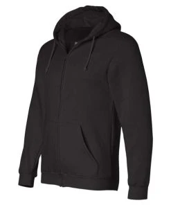Bayside Men's USA-Made Full-Zip Hooded Sweatshirt -Bulkthreads store 134611210.