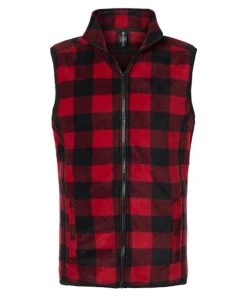 Burnside Men's Polar Fleece Vest -Bulkthreads store 134611360.