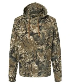 J. America Men's Gaiter Fleece Hooded Sweatshirt -Bulkthreads store 134611365.