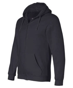 Bayside Men's USA-Made Full-Zip Hooded Sweatshirt -Bulkthreads store 134611368.