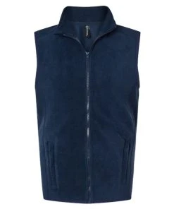 Burnside Men's Polar Fleece Vest -Bulkthreads store 134611490.