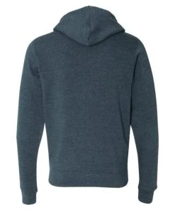 J. America Men's Triblend Full-Zip Hooded Sweatshirt -Bulkthreads store 134611499.