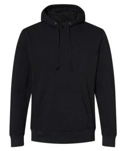 J. America Men's Gaiter Fleece Hooded Sweatshirt -Bulkthreads store 134611506.