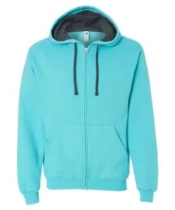 Fruit Of The Loom Sofspun® Hooded Full-Zip Sweatshirt -Bulkthreads store 134612425.