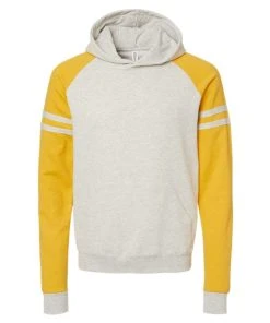 JERZEES Men's Nublend? Varsity Colorblocked Raglan Hooded Sweatshirt -Bulkthreads store 134613464.