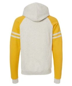 JERZEES Men's Nublend? Varsity Colorblocked Raglan Hooded Sweatshirt -Bulkthreads store 134613465.