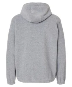 Burnside Polar Fleece Quarter-Zip Scuba Hooded Pullover -Bulkthreads store 134613472.