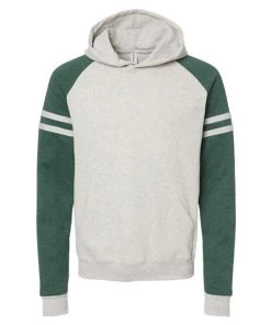 JERZEES Men's Nublend? Varsity Colorblocked Raglan Hooded Sweatshirt -Bulkthreads store 134613641.