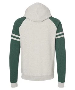 JERZEES Men's Nublend? Varsity Colorblocked Raglan Hooded Sweatshirt -Bulkthreads store 134613642.
