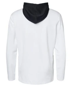 Adidas Men's Textured Mixed Media Hooded Sweatshirt -Bulkthreads store 134613793.