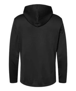 Adidas Men's Textured Mixed Media Hooded Sweatshirt -Bulkthreads store 134613809.